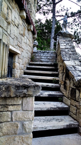 Enhanced Contrast Stone Steps